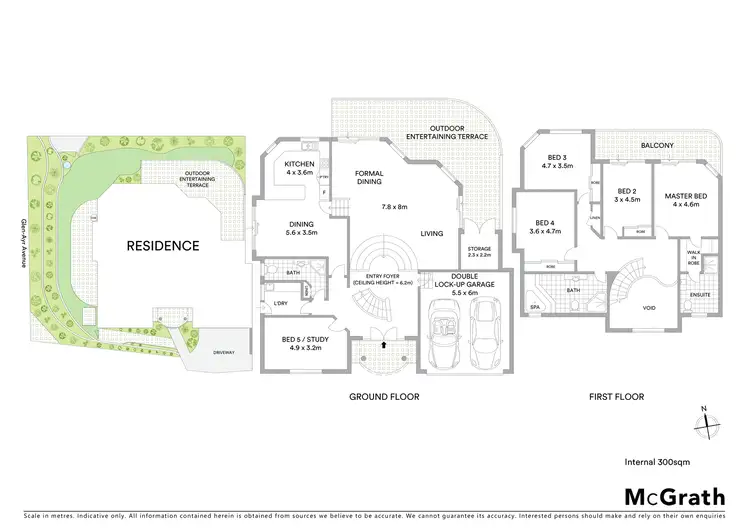 Floorplan of Homely semi-detached listing, 7 Glen Ayr Avenue, Yowie Bay NSW 2228