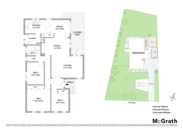 Floorplan of Homely house listing, 93 Hull Road, Croydon VIC 3136