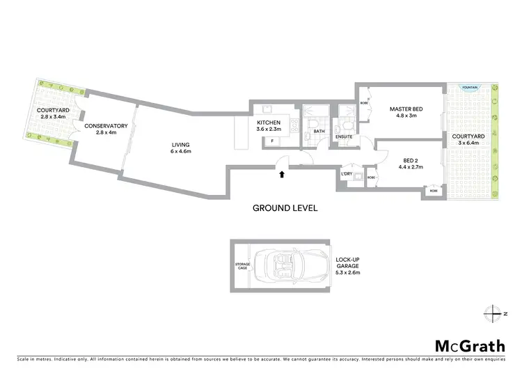 Floorplan of Homely apartment listing, 3/75 West Esplanade, Manly NSW 2095