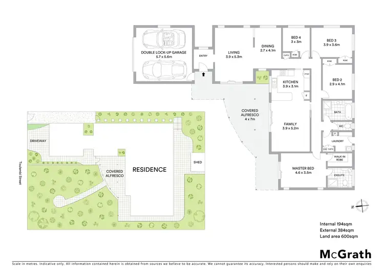 Floorplan of Homely house listing, 5 Toulambi Street, Noosa Heads QLD 4567