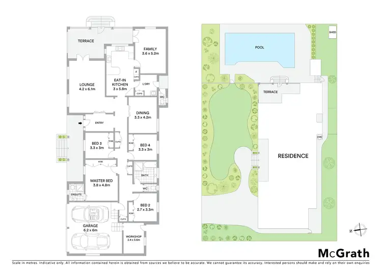 Floorplan of Homely house listing, 6 Brentwood Avenue, Warrawee NSW 2074