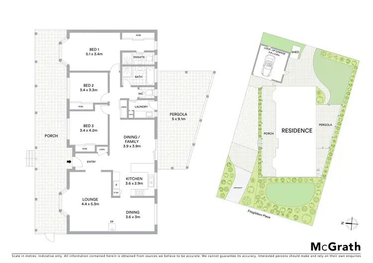 Floorplan of Homely house listing, 3 Fitzgibbon Place, Queanbeyan NSW 2620