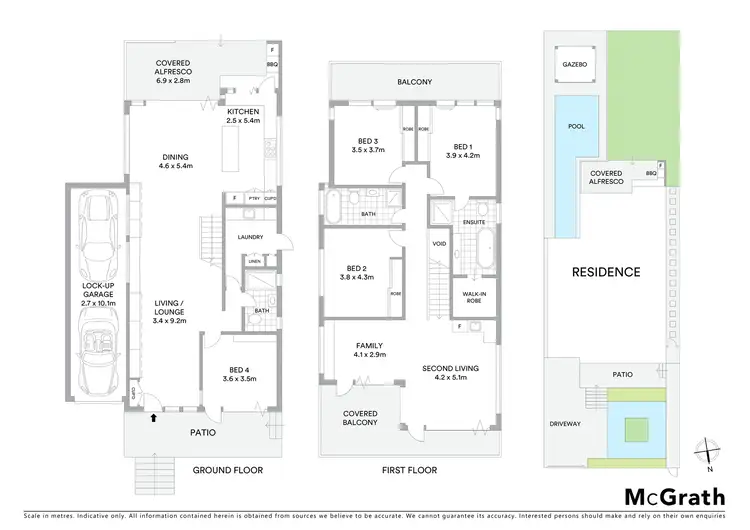 Floorplan of Homely house listing, 12 Lucas Street, Cronulla NSW 2230