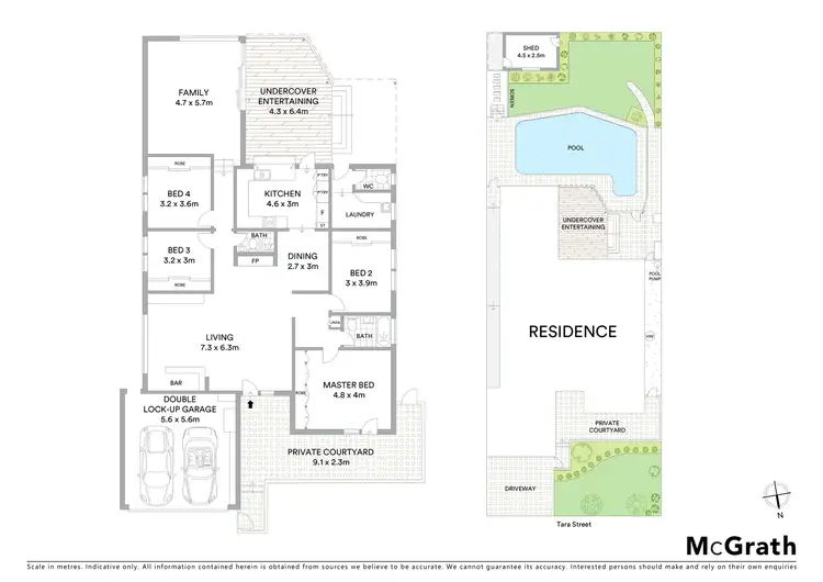 Floorplan of Homely house listing, 14 Tara Street, Sylvania NSW 2224