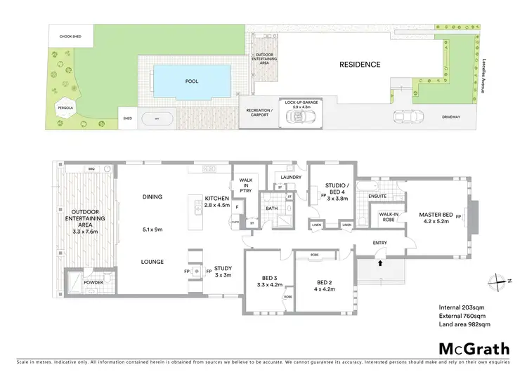Floorplan of Homely house listing, 21 Lascelles Avenue, Manifold Heights VIC 3218