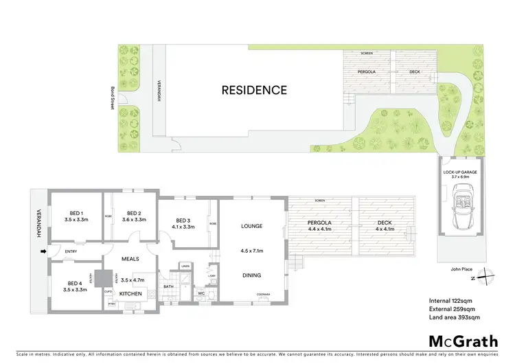 Floorplan of Homely house listing, 63 Bond Street, Newtown VIC 3220