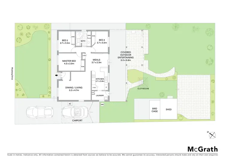 Floorplan of Homely house listing, 16 Mustang Drive, Raby NSW 2566