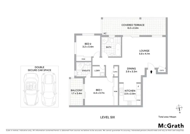 Floorplan of Homely apartment listing, 74/39 Lachlan Street, Warwick Farm NSW 2170