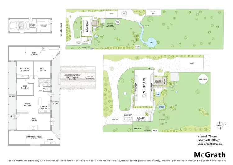 Floorplan of Homely rural property listing, 222 Binalong Road, Belimbla Park NSW 2570