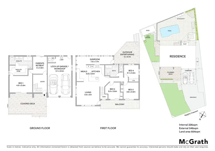 Floorplan of Homely house listing, 27 Heights Crescent, Wamberal NSW 2260