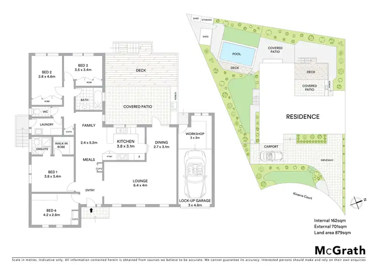 Floorplan of Homely house listing, 7 Kinarra Court, Mooroolbark VIC 3138