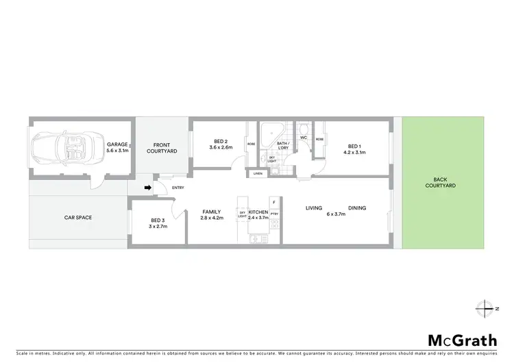 Floorplan of Homely townhouse listing, 43/158 Starke Street, Holt ACT 2615