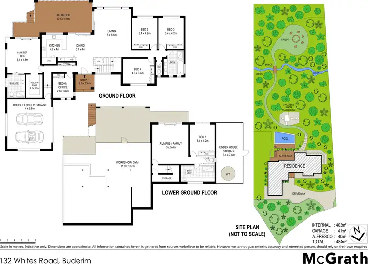 Floorplan of Homely house listing, 132 Whites Road, Buderim QLD 4556