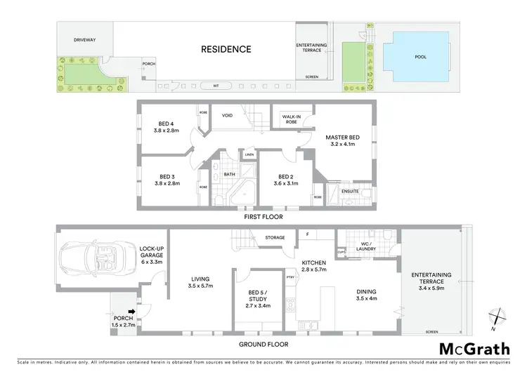 Floorplan of Homely house listing, 42 Jennings Street, Matraville NSW 2036