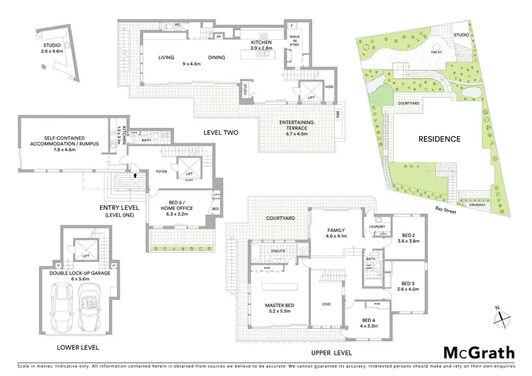 Floorplan of Homely house listing, 13 Bay Street, Greenwich NSW 2065