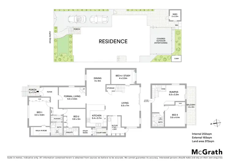 Floorplan of Homely house listing, 16 Jupiter Street, Caulfield South VIC 3162