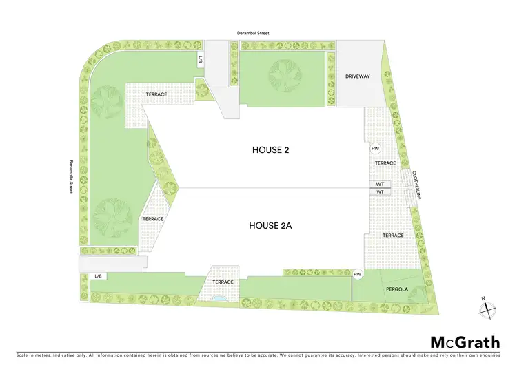 Floorplan of Homely townhouse listing, 2 Darambal Street, Aranda ACT 2614