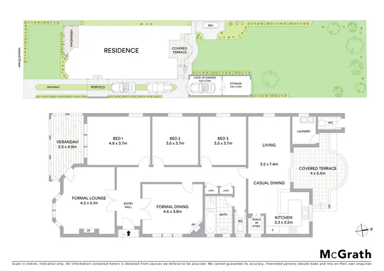 Floorplan of Homely house listing, 3 Ireland Street, Burwood NSW 2134