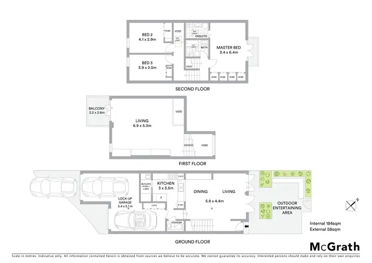 Floorplan of Homely house listing, 69 Harris Street, Paddington NSW 2021