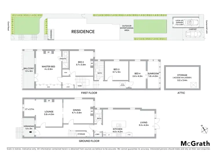 Floorplan of Homely house listing, 45 Cook Road, Centennial Park NSW 2021