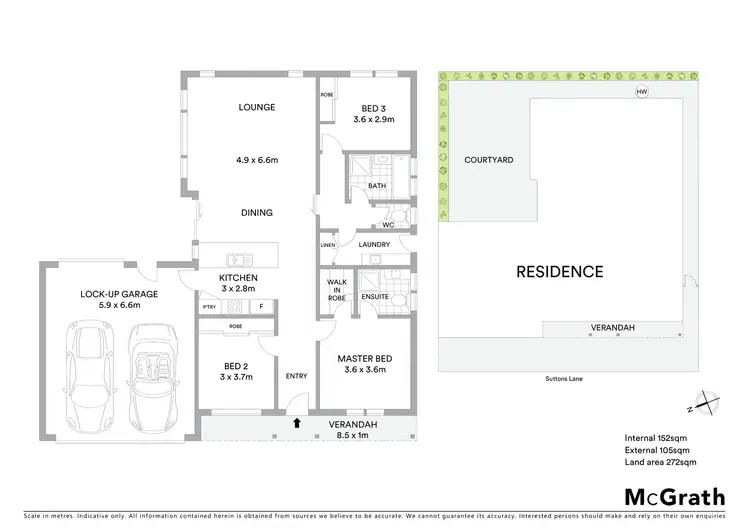 Floorplan of Homely house listing, 4 Suttons Lane, Geelong VIC 3220