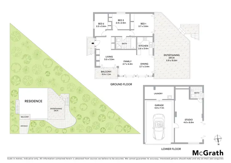 Floorplan of Homely house listing, 15 Net Road, Avalon Beach NSW 2107