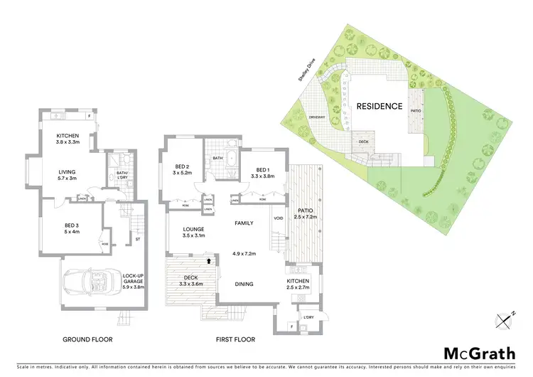 Floorplan of Homely house listing, 50 Shelley Drive, Byron Bay NSW 2481