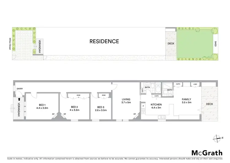 Floorplan of Homely house listing, 86 Milton Street, Elwood VIC 3184