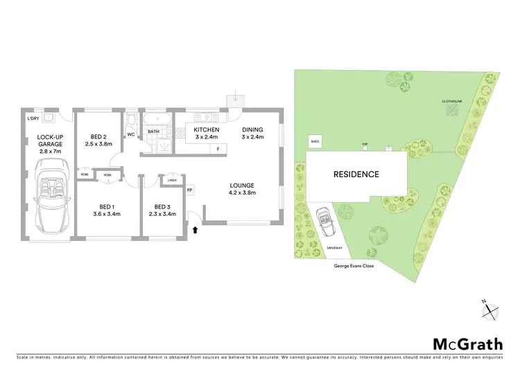 Floorplan of Homely house listing, 7 George Evans Close, Wentworth Falls NSW 2782
