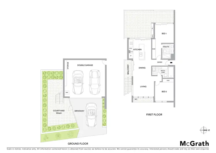 Floorplan of Homely unit listing, 1/1 Redarc Street, Fairfield QLD 4103