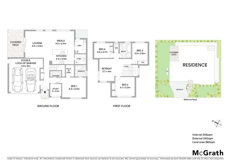 Floorplan of Homely house listing, 2B Midhurst Road, Croydon VIC 3136