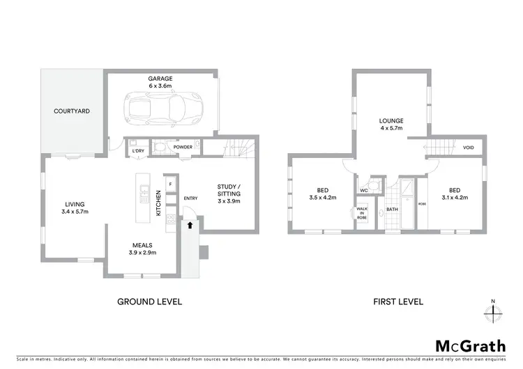 Floorplan of Homely unit listing, 4/100-108 West Fyans Street, Newtown VIC 3220
