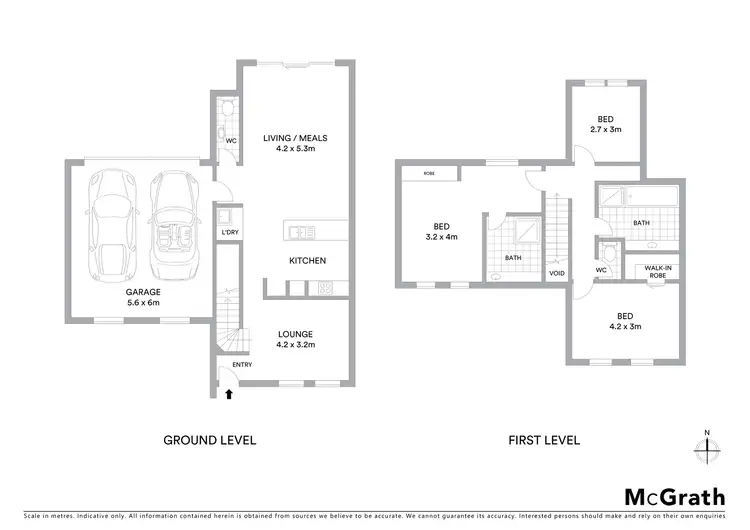 Floorplan of Homely unit listing, 3/100-108 West Fyans Street, Newtown VIC 3220