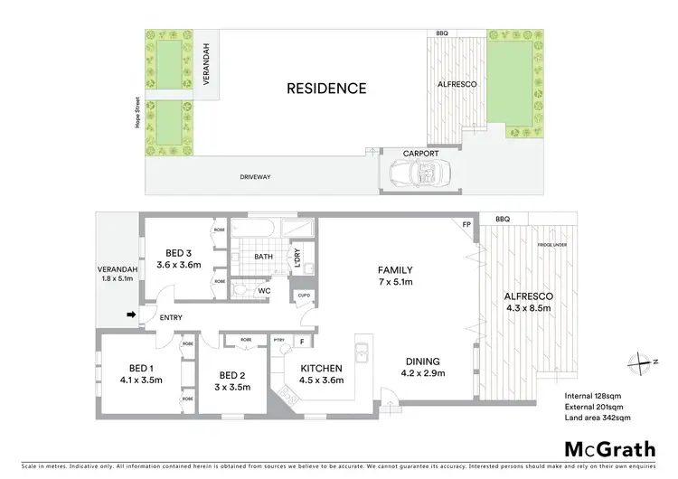 Floorplan of Homely house listing, 24 Hope Street, Geelong West VIC 3218