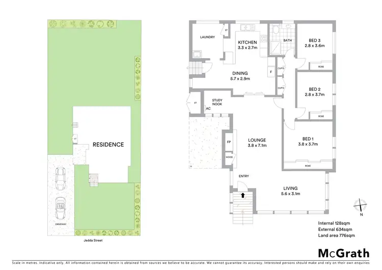 Floorplan of Homely house listing, 42 Jedda Street, Bell Post Hill VIC 3215