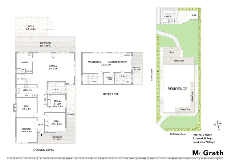 Floorplan of Homely house listing, 95 Mt Pleasant Road, Belmont VIC 3216