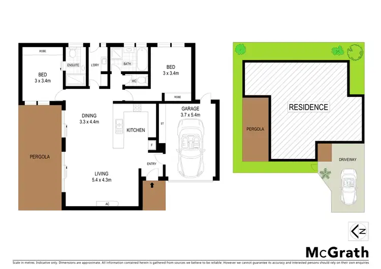 Floorplan of Homely house listing, 2/8 Eaglemont Crescent, Bell Post Hill VIC 3215
