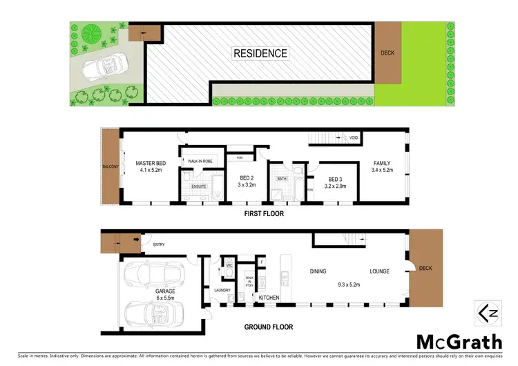 Floorplan of Homely townhouse listing, 19B Knight Avenue, Herne Hill VIC 3218