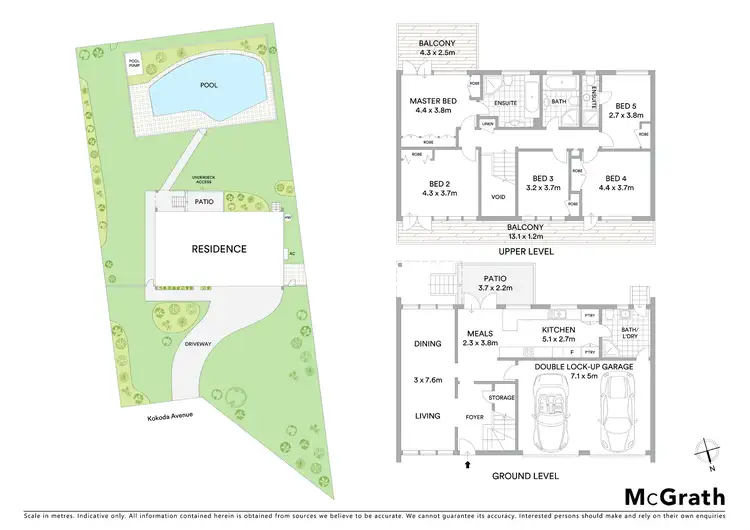 Floorplan of Homely house listing, 1 Kokoda Avenue, Wahroonga NSW 2076