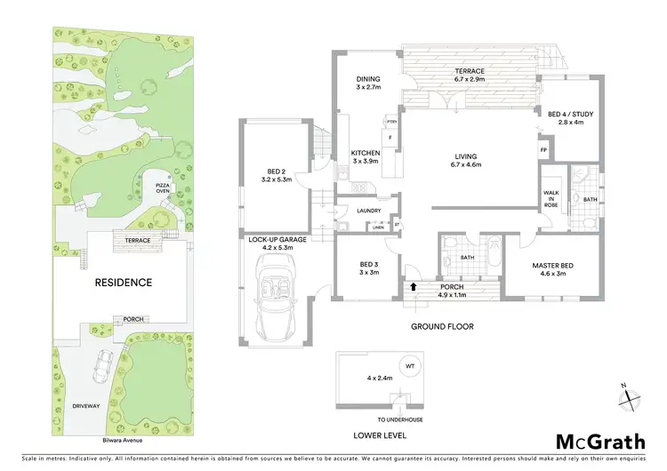 Floorplan of Homely house listing, 34 Bilwara Avenue, Bilgola Plateau NSW 2107