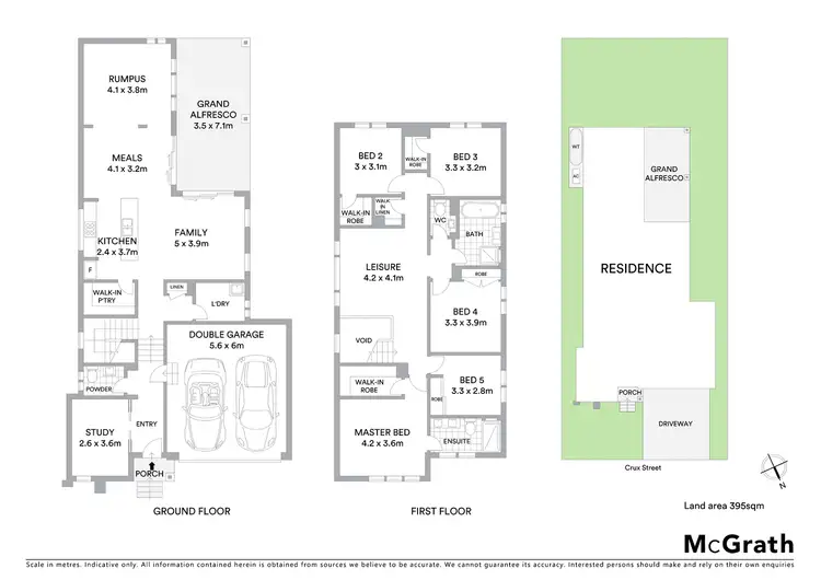 Floorplan of Homely house listing, 34 Crux Street, Box Hill NSW 2765