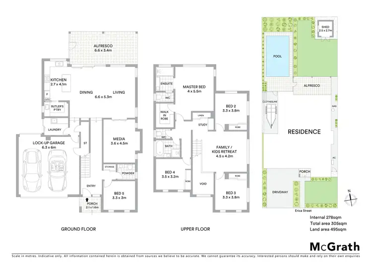 Floorplan of Homely house listing, 134 Erica Street, Cannon Hill QLD 4170