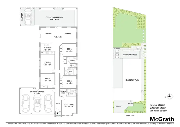 Floorplan of Homely house listing, 27 Hewat Drive, Highton VIC 3216