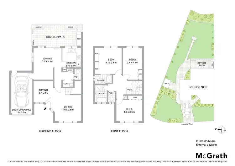 Floorplan of Homely house listing, 12 Torrellia Way, Glenning Valley NSW 2261