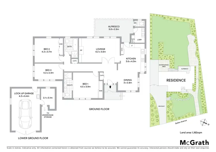 Floorplan of Homely house listing, 4 Gollan Avenue, Oatlands NSW 2117