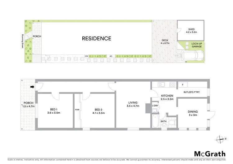 Floorplan of Homely house listing, 44 Brunning Street, Balaclava VIC 3183