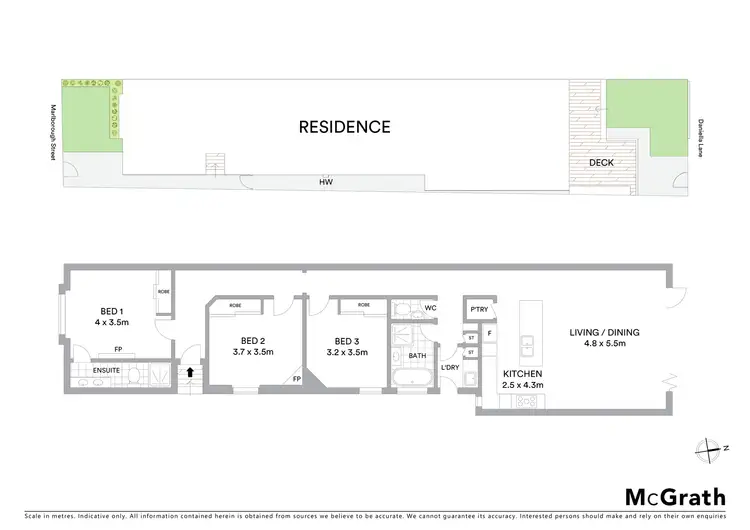 Floorplan of Homely house listing, 22 Marlborough Street, Balaclava VIC 3183