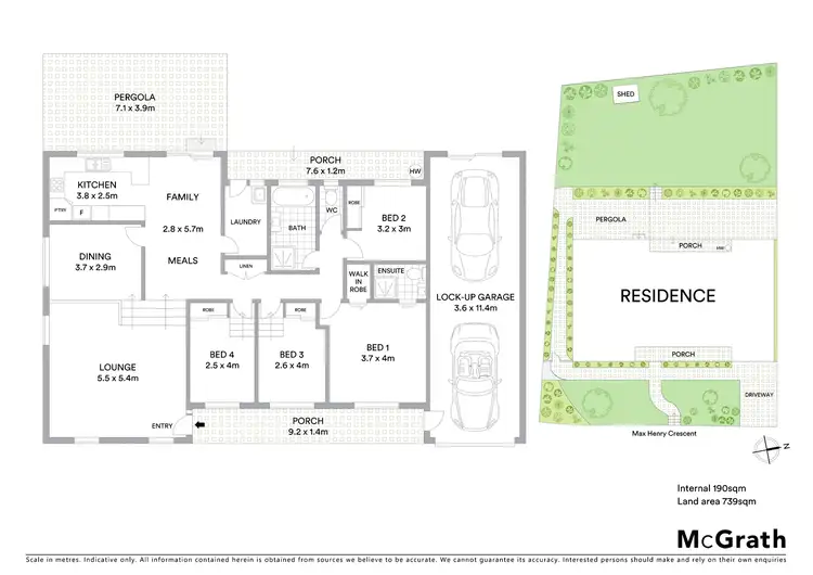 Floorplan of Homely house listing, 7 Max Henry Crescent, Macarthur ACT 2904