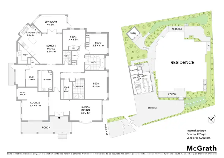 Floorplan of Homely house listing, 44 Stirling Road, Croydon VIC 3136