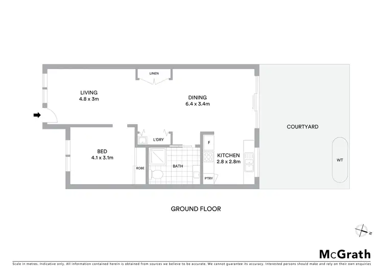 Floorplan of Homely villa listing, 3/19 Pacific Highway, Ourimbah NSW 2258